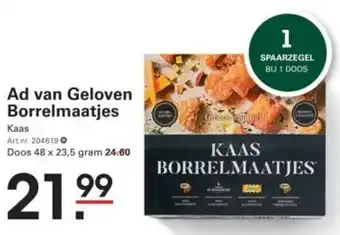 Sligro Ad van Geloven Borrelmaatjes aanbieding