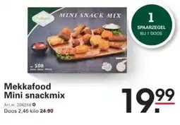 Sligro Mekkafood Mini snackmix aanbieding