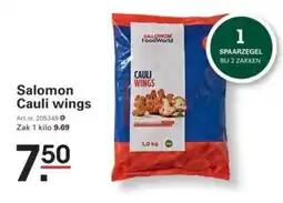 Sligro Salomon Cauli wings aanbieding