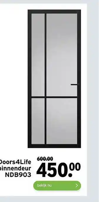 GAMMA Doors4Life Binnendeur NDB903 aanbieding