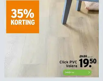 GAMMA Click PVC Volera 35% Korting aanbieding