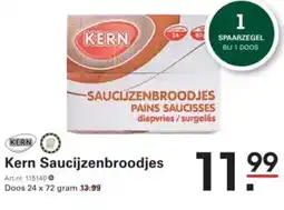 Sligro Kern Saucijzenbroodjes aanbieding