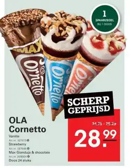 Sligro OLA Cornetto aanbieding