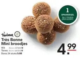 Sligro Très Bonne Mini broodjes aanbieding