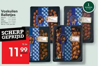 Sligro Voskuilen Balletjes aanbieding