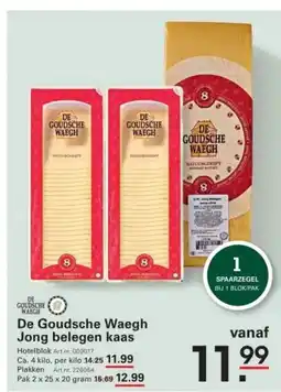 Sligro De Goudsche Waegh Jong belegen kaas aanbieding