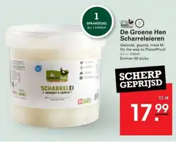 Sligro De Groene Hen Scharreleieren aanbieding