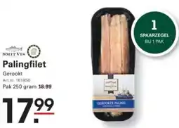 Sligro Palingfilet aanbieding