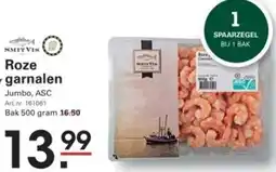 Sligro Roze garnalen Jumbo, ASC aanbieding