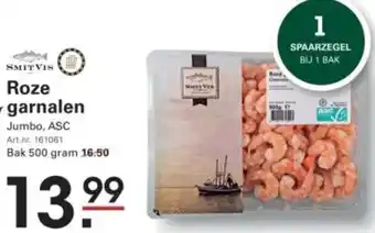 Sligro Roze garnalen Jumbo, ASC aanbieding