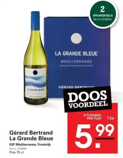 Sligro Gérard Bertrand La Grande Bleue aanbieding
