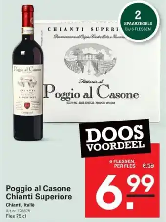 Sligro Poggio al Casone Chianti Superiore aanbieding