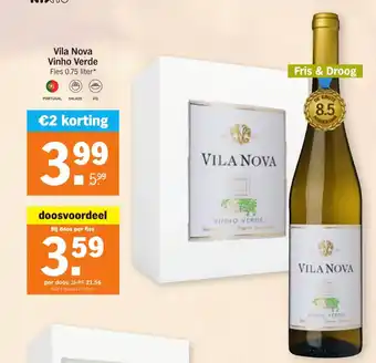 Albert Heijn Vila Nova Vinho Verde 750ml aanbieding