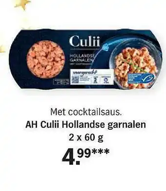 Albert Heijn AH Culii Hollandse Garnalen aanbieding