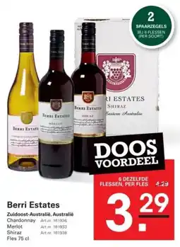 Sligro Berri Estates aanbieding