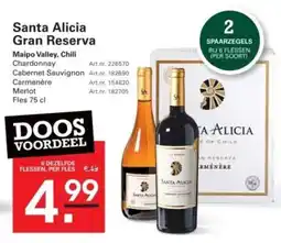 Sligro Santa Alicia Gran Reserva aanbieding