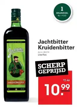 Sligro Jachtbitter Kruidenbitter aanbieding