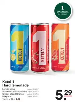 Sligro Ketel 1 Hard lemonade aanbieding