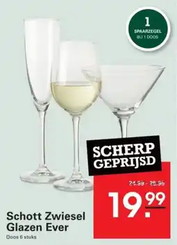 Sligro Schott Zwiesel Glazen Ever aanbieding