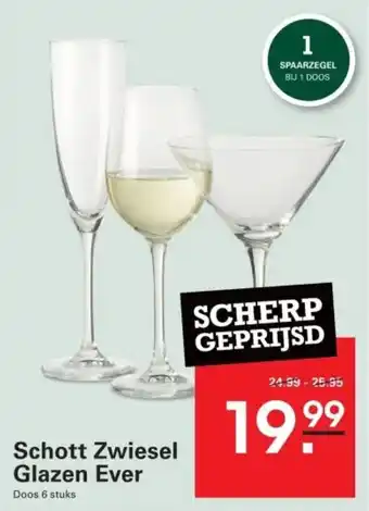 Sligro Schott Zwiesel Glazen Ever aanbieding