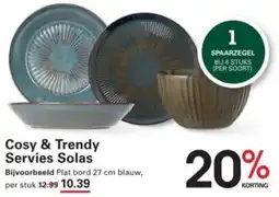 Sligro Cosy & Trendy Servies Solas aanbieding