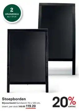 Sligro Stoepborden aanbieding