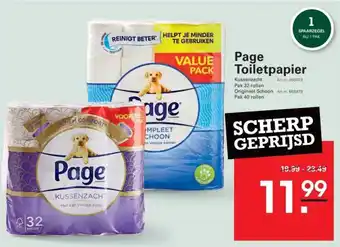 Sligro Page Toiletpapier aanbieding