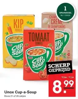 Sligro Unox Cup a Soup aanbieding