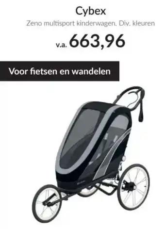 Babypark Cybex Zeno multisport kinderwagen aanbieding