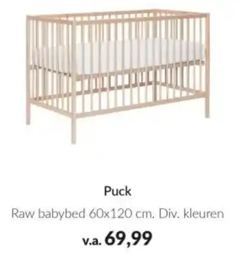 Babypark Raw babybed aanbieding