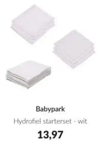 Babypark Babypark Hydrofiel starterset aanbieding