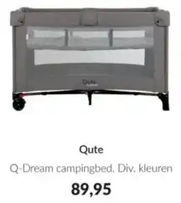 Babypark Qute Q-Dream campingbed aanbieding