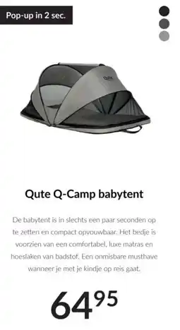 Babypark Qute Q Camp babytent aanbieding