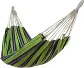 Bol.com 4gardenz Polykatoen Hangmat Groen - 320x150cm aanbieding