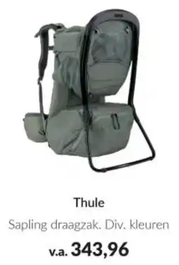 Babypark Thule Sapling draagzak aanbieding