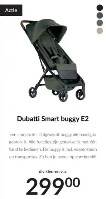 Babypark Dubatti Smart buggy E2 aanbieding