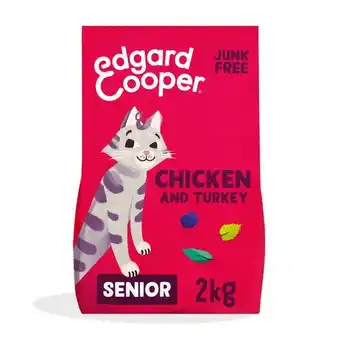 Welkoop Edgard & Cooper Senior Brokjes - Kattenvoer - Kip - Kalkoen - 2 kg aanbieding