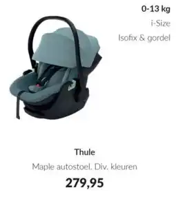 Babypark Thule Maple autostoel aanbieding