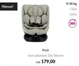 Babypark Puck June autostoel aanbieding