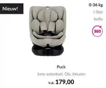 Babypark Puck June autostoel aanbieding