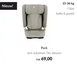 Babypark Puck Jack autostoel aanbieding