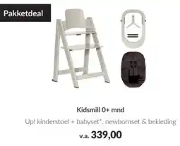Babypark Kidsmill 0+ mnd Up kinderstoel aanbieding