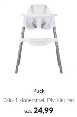Babypark Puck 3 in 1 kinderstoel aanbieding