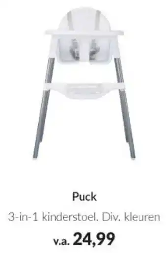 Babypark Puck 3 in 1 kinderstoel aanbieding