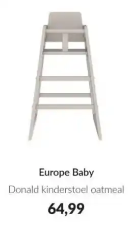 Babypark Europe Baby Donald kinderstoel oatmeal aanbieding