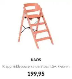 Babypark Kaos Klapp, inklapbare kinderstoel aanbieding