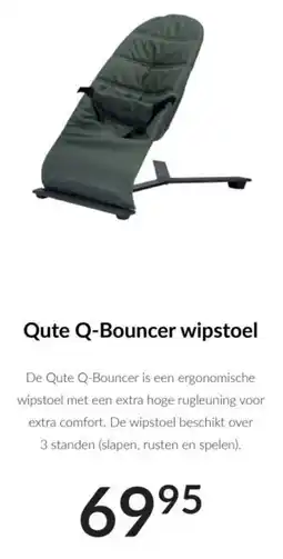 Babypark Qute Q-Bouncer wipstoel aanbieding