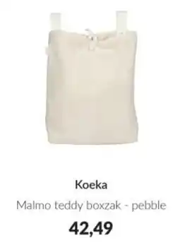 Babypark Koeka Malmo teddy boxzak aanbieding