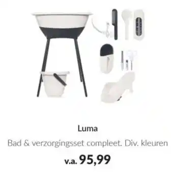 Babypark Luma Bad & verzorgingsset compleet aanbieding