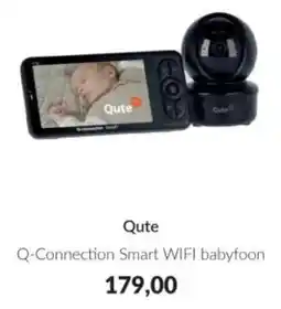 Babypark Qute Q-Connection Smart WIFI babyfoon aanbieding